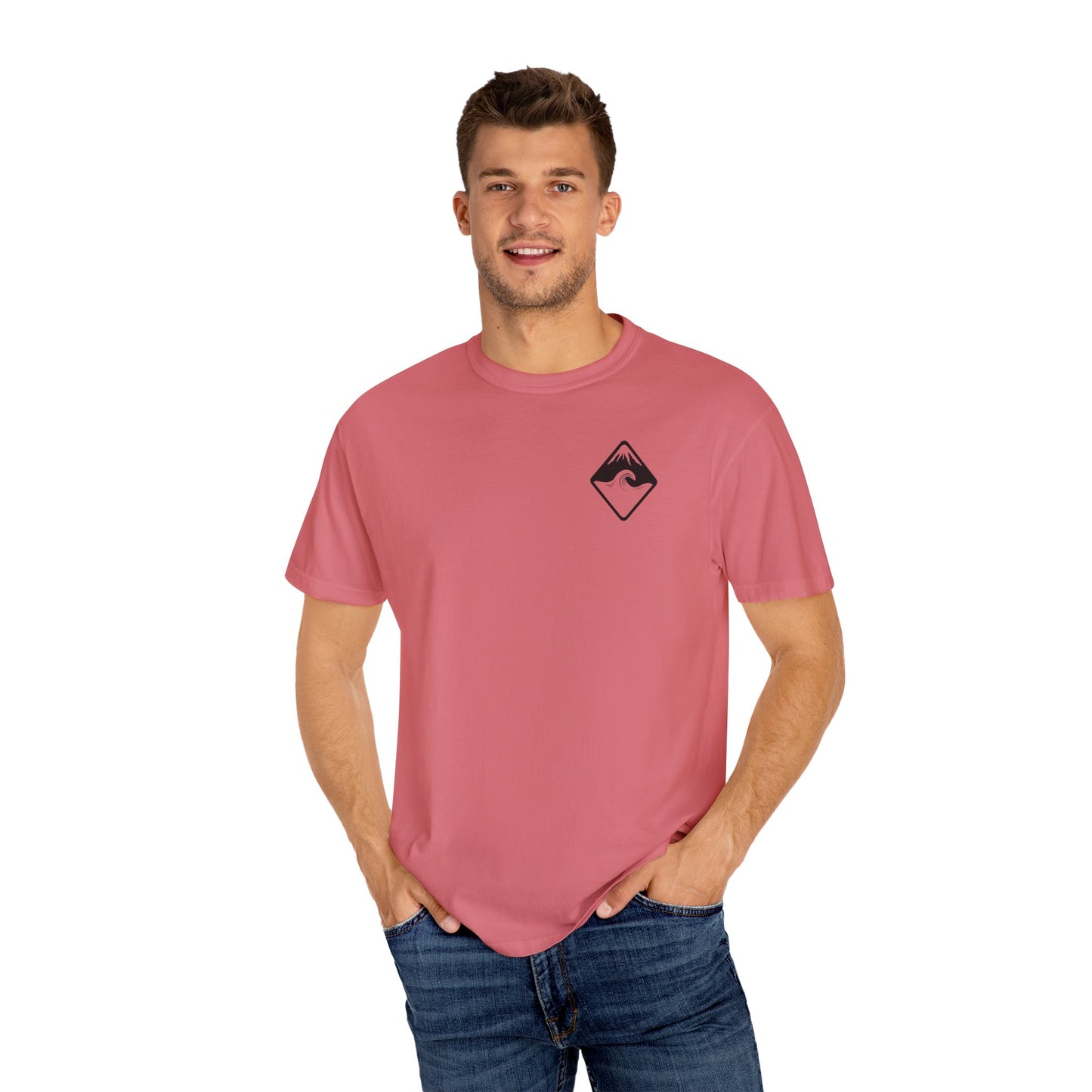 Surf-Inspired Unisex T-Shirt, Casual Tees for Beach Lovers, Adventure Apparel, Graphic Wave Shirt, Eco-Friendly Fashion