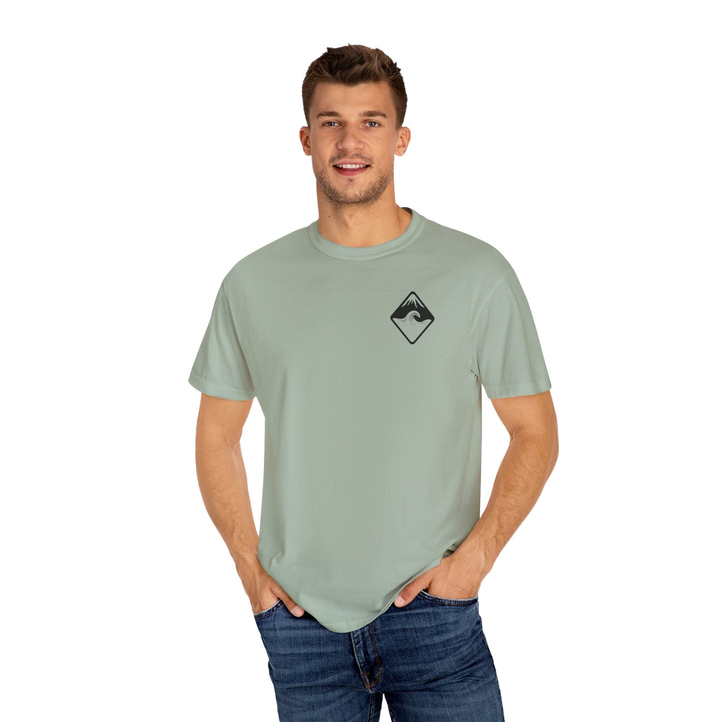 Surf-Inspired Unisex T-Shirt, Casual Tees for Beach Lovers, Adventure Apparel, Graphic Wave Shirt, Eco-Friendly Fashion