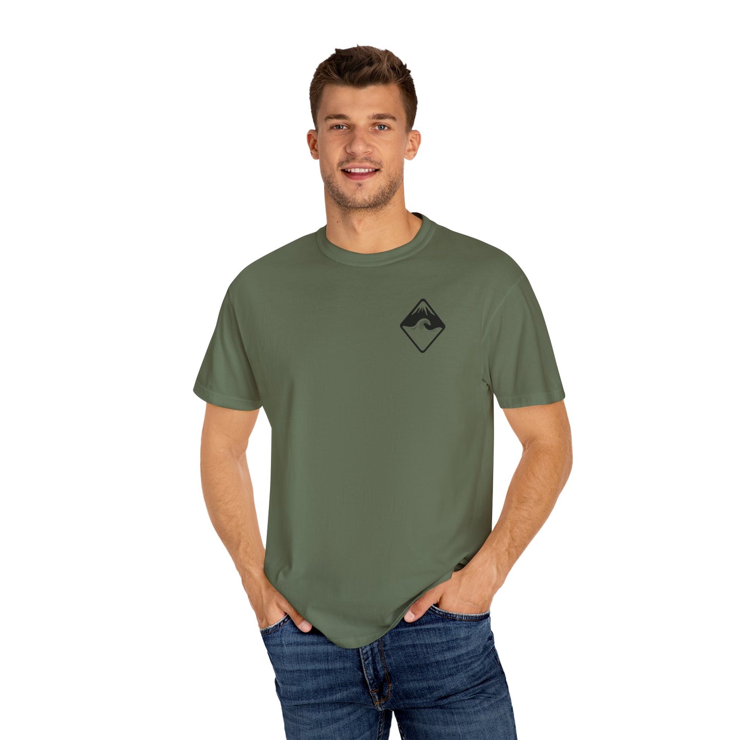 Surf-Inspired Unisex T-Shirt, Casual Tees for Beach Lovers, Adventure Apparel, Graphic Wave Shirt, Eco-Friendly Fashion