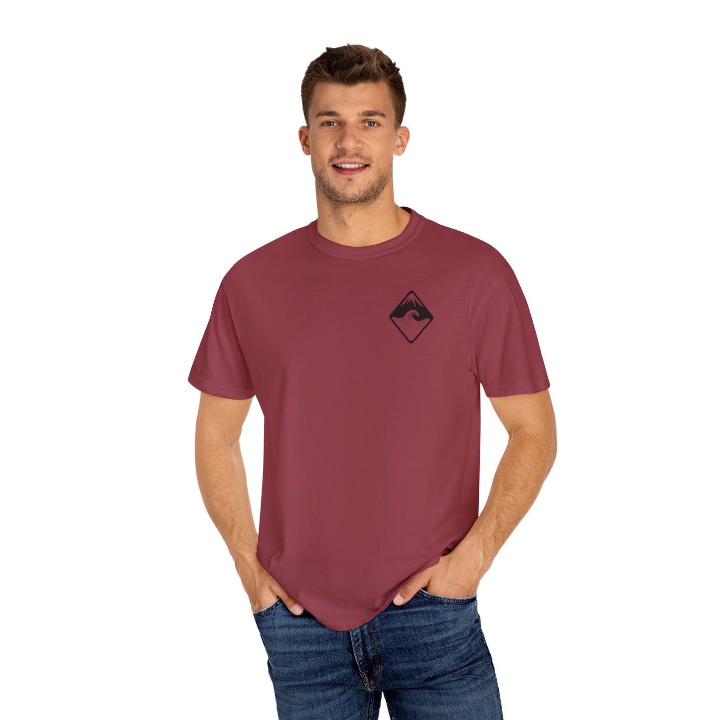 Surf-Inspired Unisex T-Shirt, Casual Tees for Beach Lovers, Adventure Apparel, Graphic Wave Shirt, Eco-Friendly Fashion