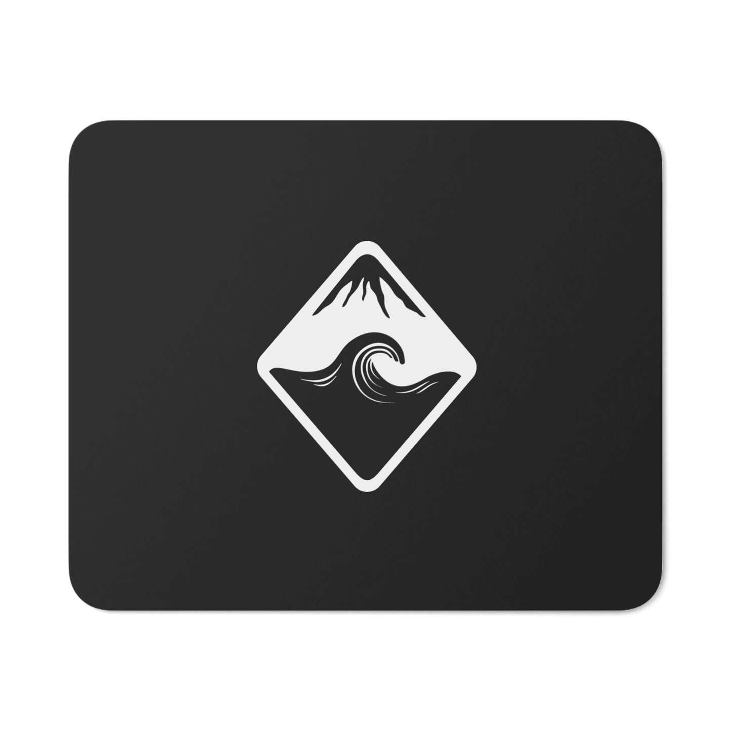 Mountain Wave Desk Mouse Pad, Office Decor, Gamer Gift, Nature-Inspired, Workstation Accessory, Stylish Desk Organization