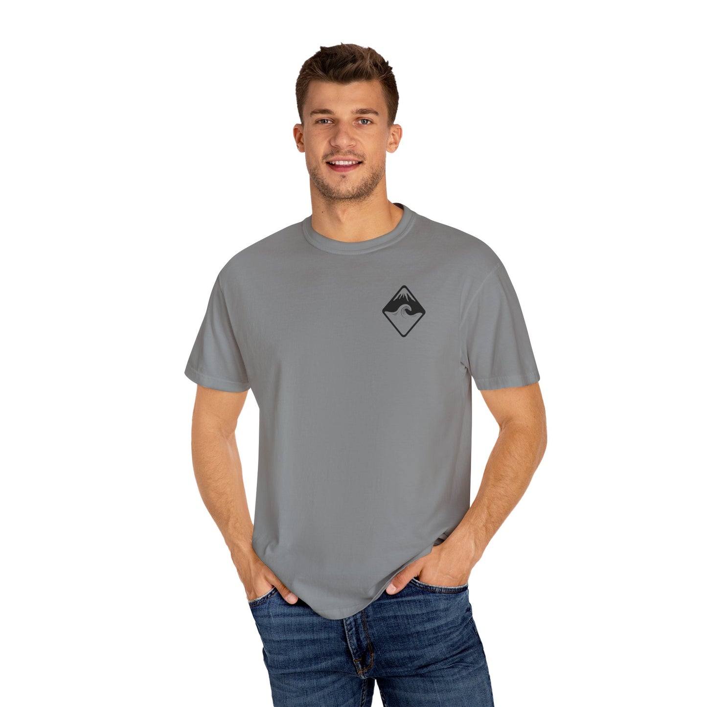 Surf-Inspired Unisex T-Shirt, Casual Tees for Beach Lovers, Adventure Apparel, Graphic Wave Shirt, Eco-Friendly Fashion