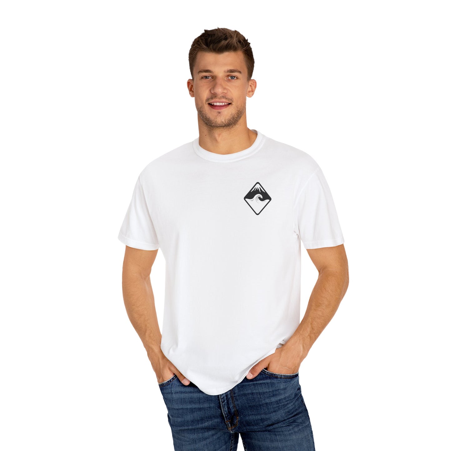 Surf-Inspired Unisex T-Shirt, Casual Tees for Beach Lovers, Adventure Apparel, Graphic Wave Shirt, Eco-Friendly Fashion
